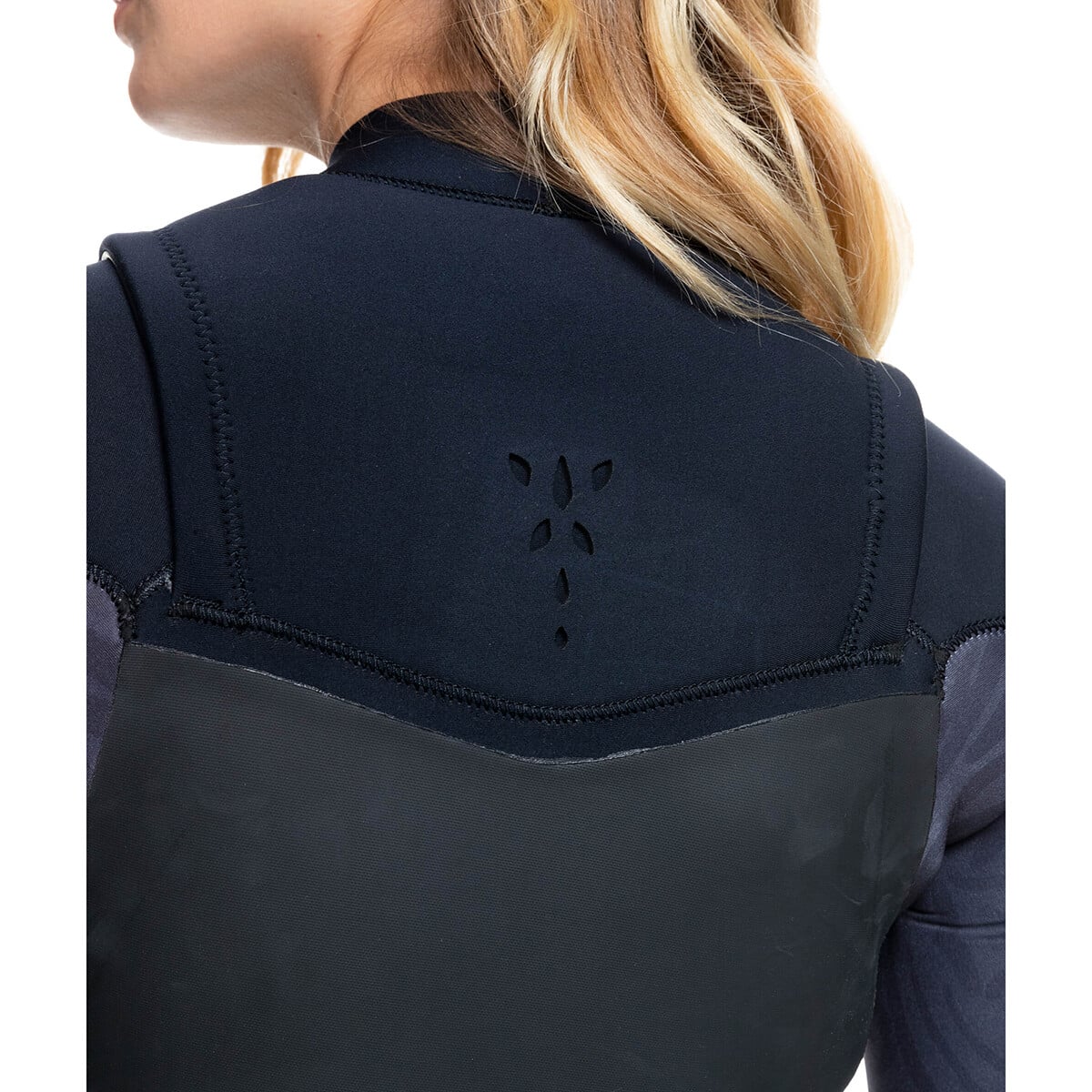 Roxy Syncro Womens 4/3 CZ Steamer Wetsuit - Jet Black Roxy Syncro Womens 4/3 CZ Steamer Wetsuit - Jet Black