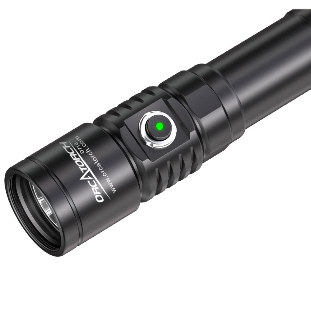 OrcaTorch D710 Dive Torch - 3000 Lumens Dive Torch