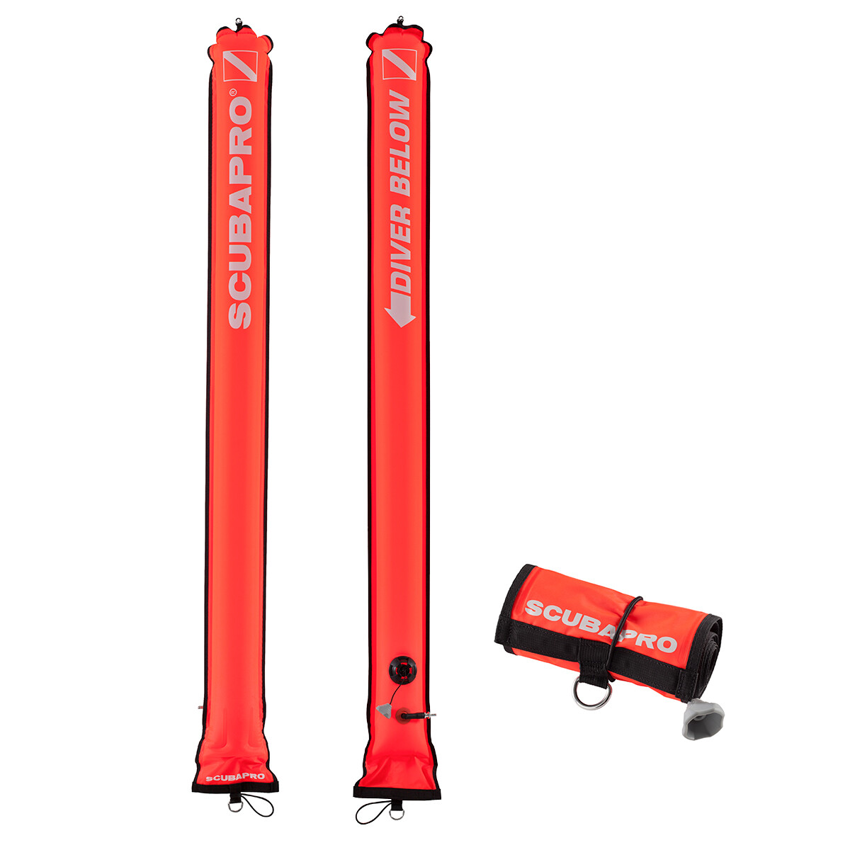 Scubapro 1.8m Sealed DSMB Orange Scubapro 1.8m Sealed DSMB Orange