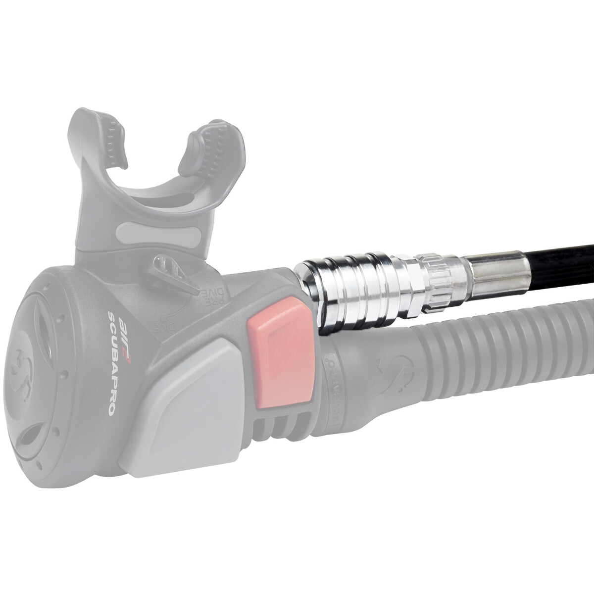 Scubapro Air 2 QD (Quick Disconnect) Inflator Hose Coupling
