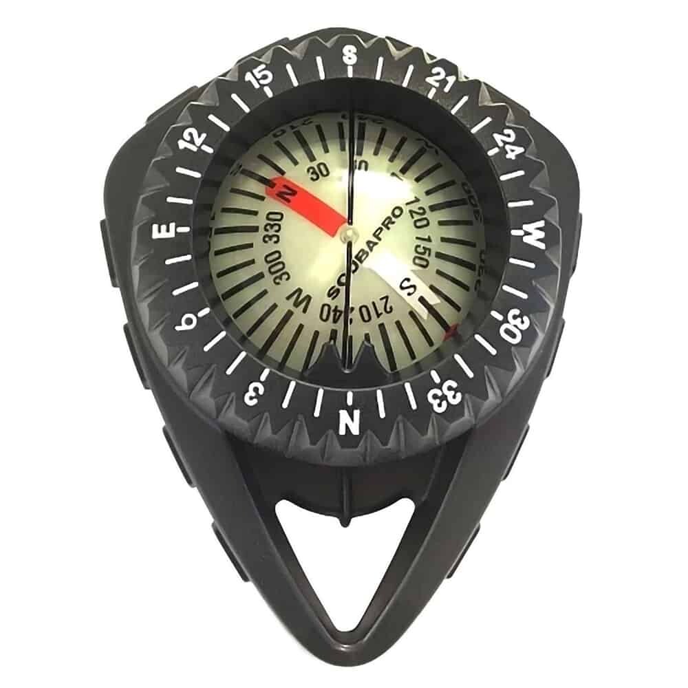 Scubapro FS-2 Dive Compass - In Boot With Retractor