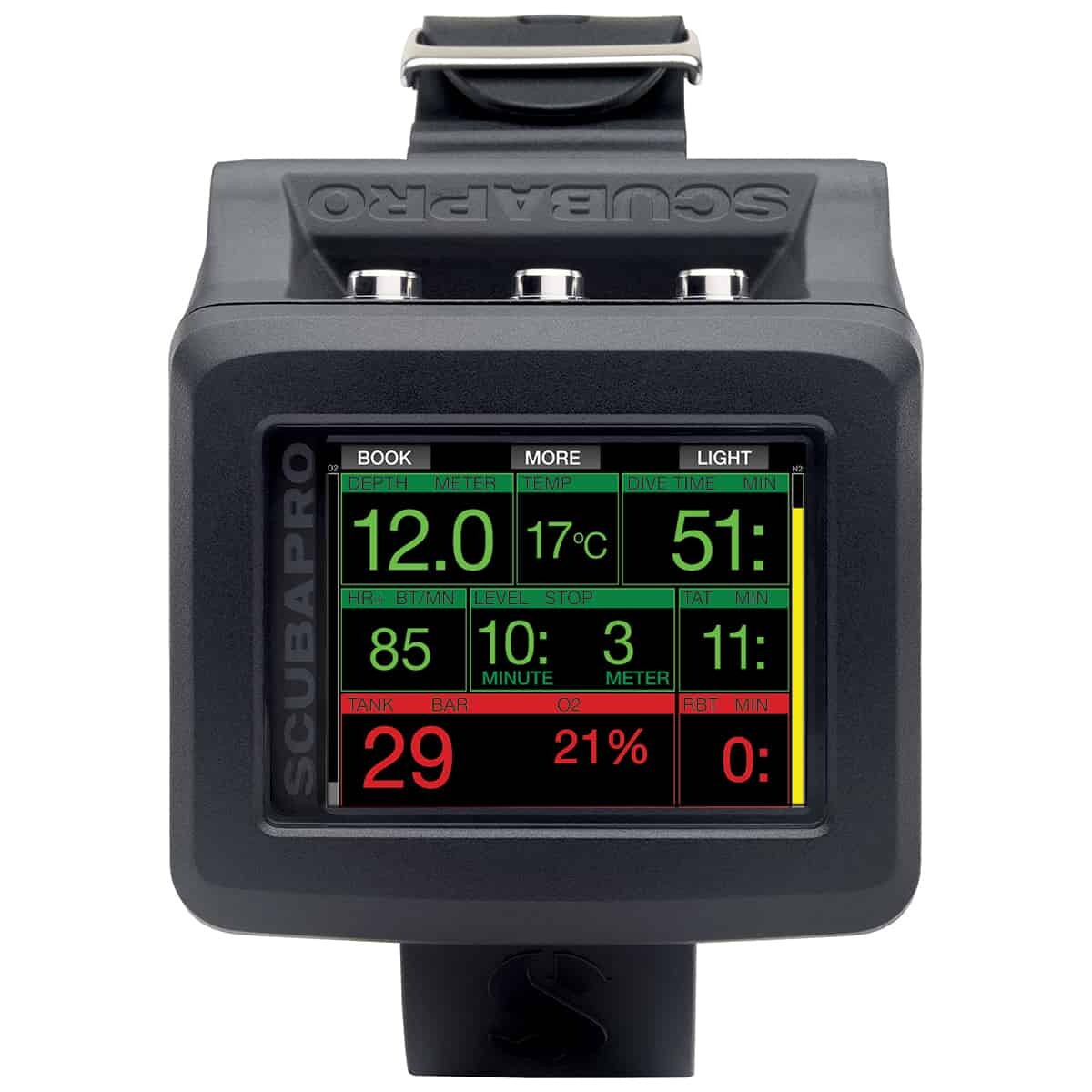 Scubapro Galileo G2 Dive Computer + Transmitter + Heart Rate Monitor