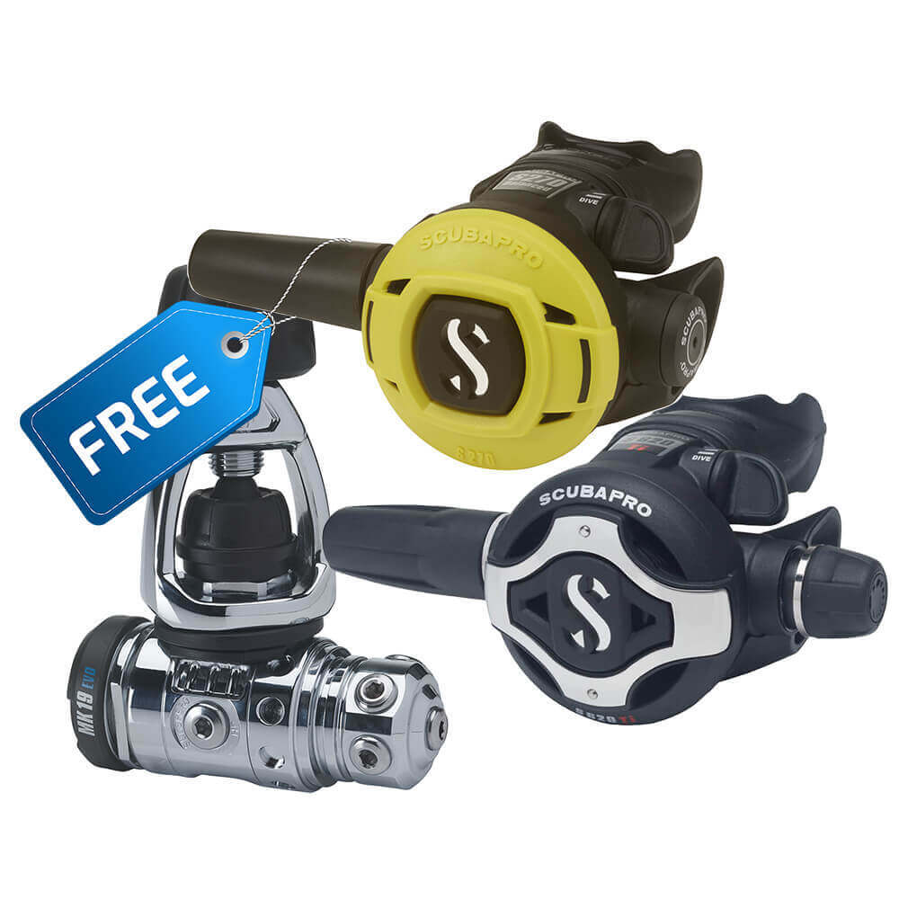 Scubapro MK25 EVO S620Ti + S270 Octopus Regulator Package