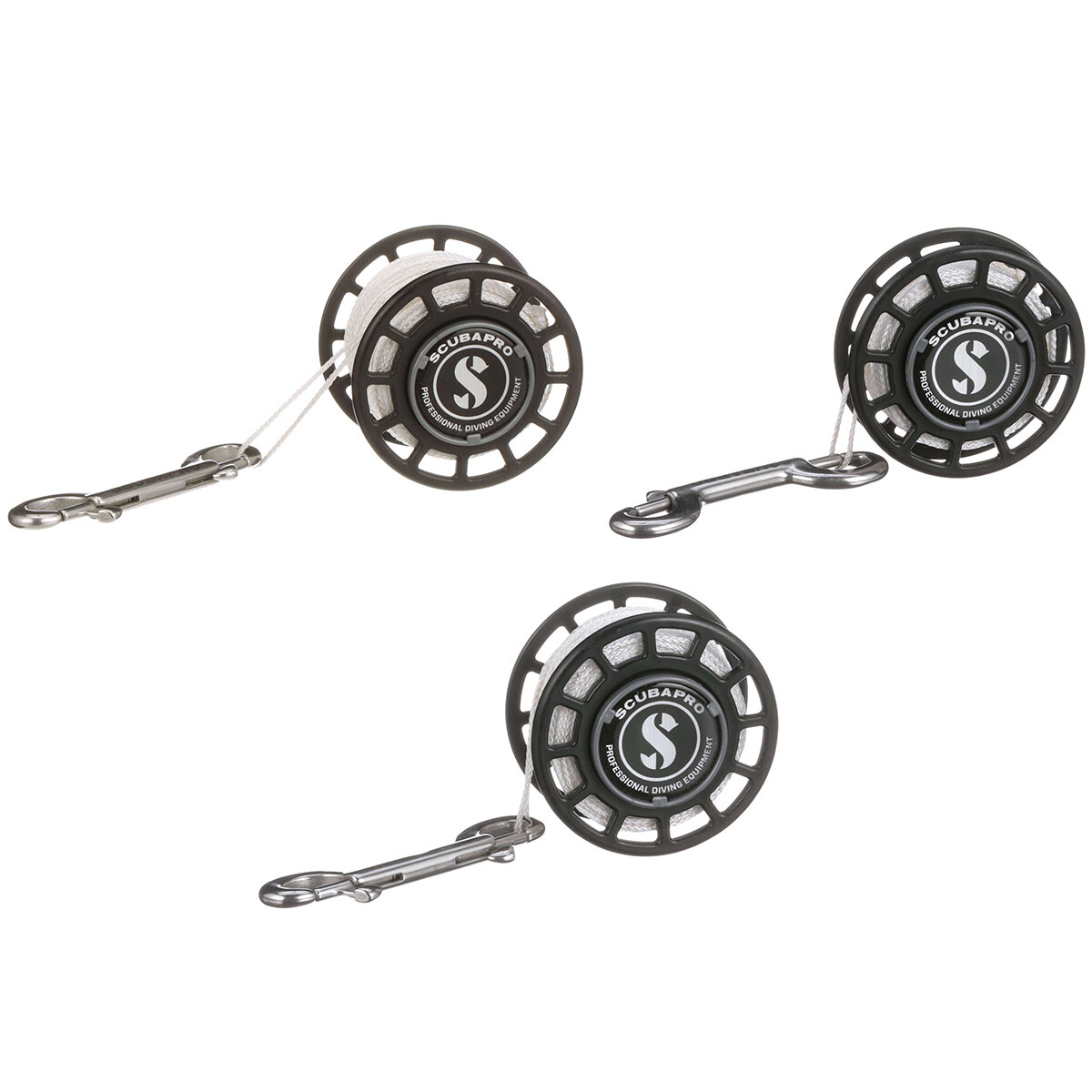 Scubapro S-Tek Spinner Spools - 15m + 30m + 45m Scubapro S-Tek Spinner Spools - 15m + 30m + 45m