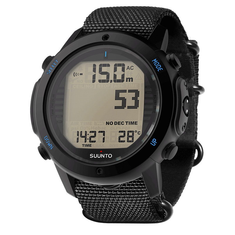 Suunto D6i Novo Black Zulu Dive Computer + USB Cable Suunto D6i Novo Black Zulu Dive Computer + USB Cable