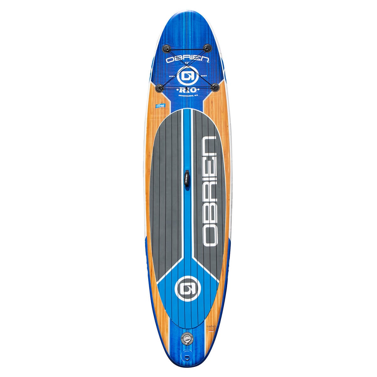 O'Brien Rio 11' SUP Bundle - Inflatable Rio Paddleboard Package