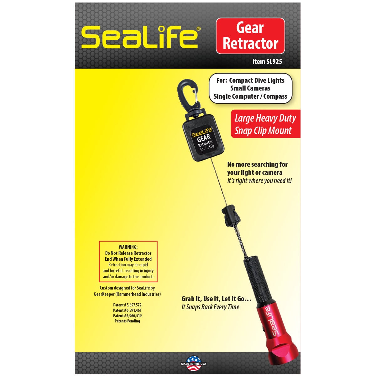 SeaLife Compact Gear Retractor #SL925 SeaLife Compact Gear Retractor #SL925