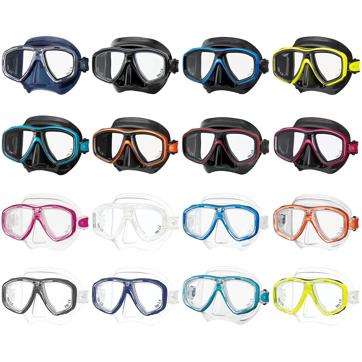 TUSA Freedom Ceos Twin Lens Diving Mask
