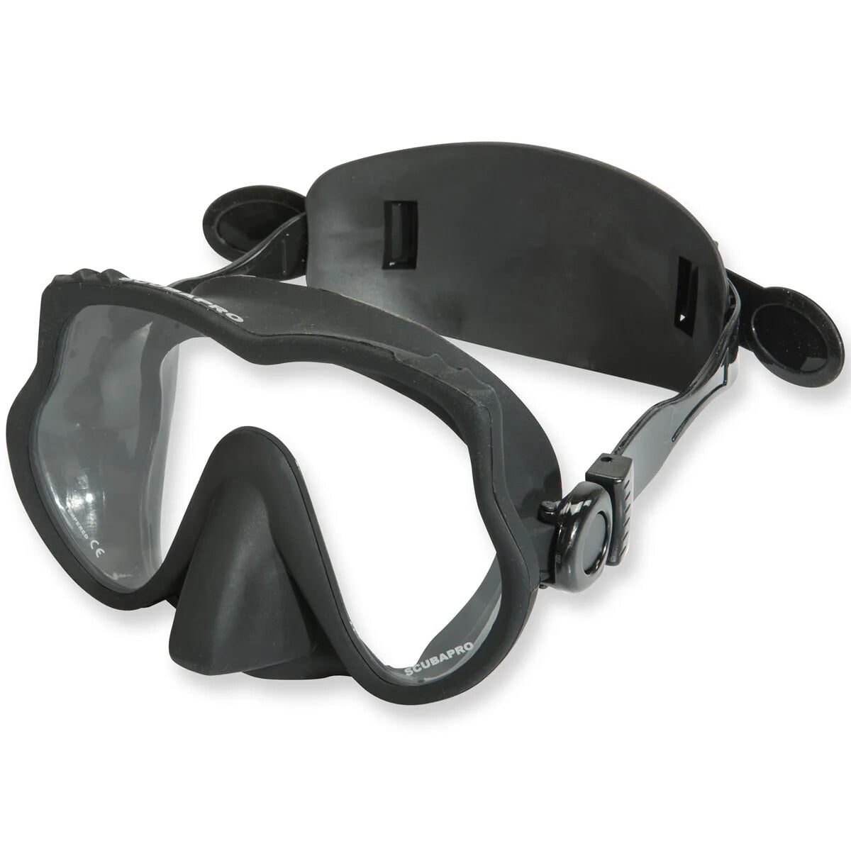 Scubapro Devil Single Lens Diving Mask - Black