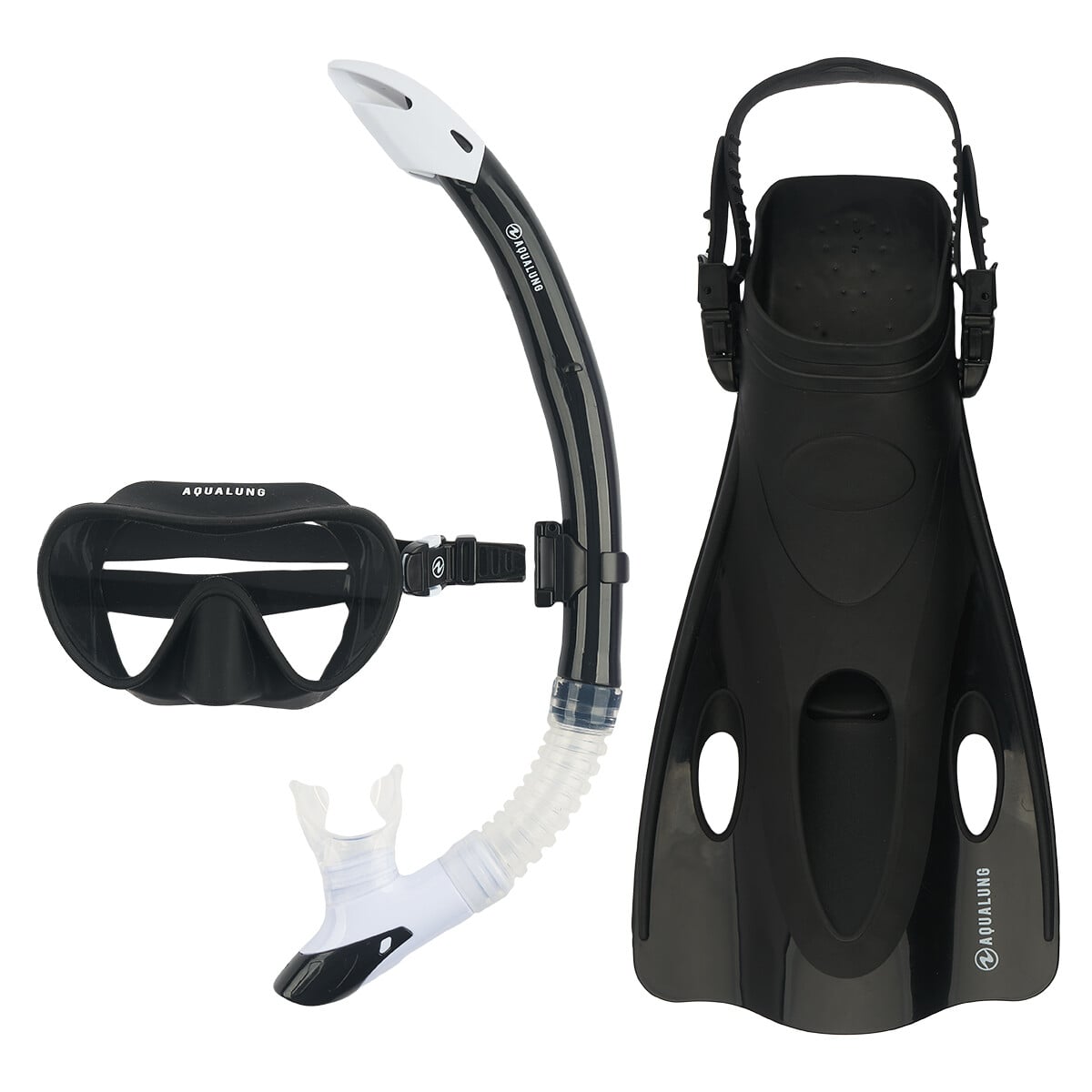 Aqualung Nabul Mask + Fins + Snorkel Set