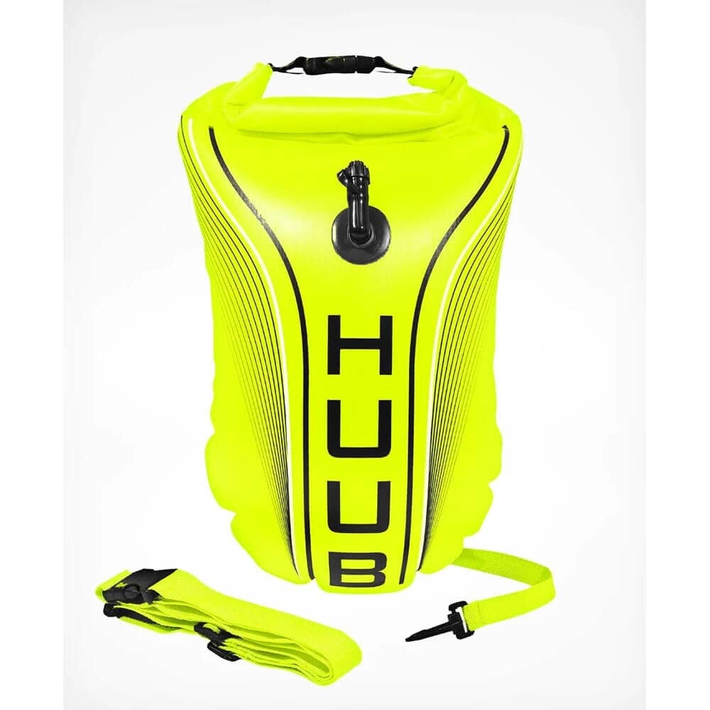 HUUB Swim Float + Towable Drybag - Yellow