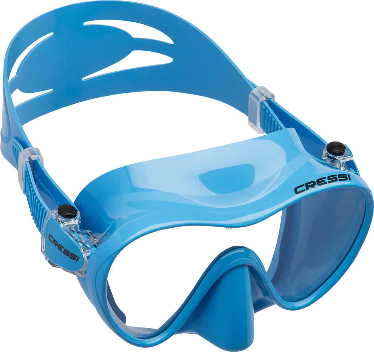 Cressi F1 Frameless Single Lens Diving Mask - All Colours