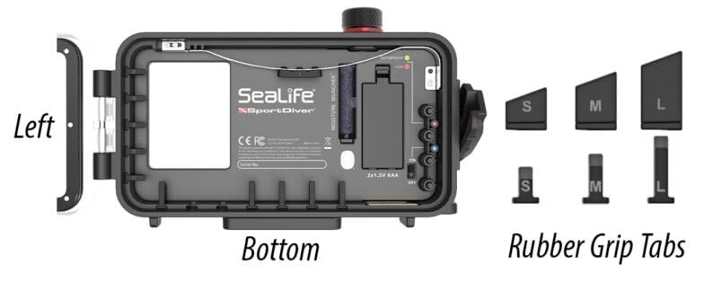 SeaLife SportDiver Housing Rubber Grip Tabs SL40008