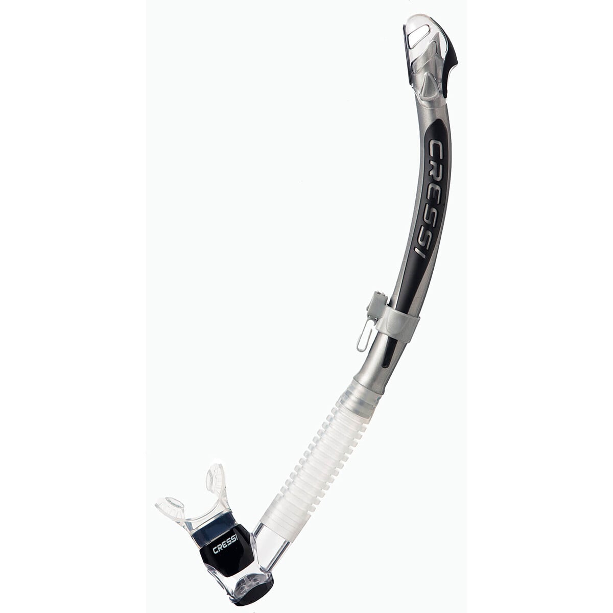 Cressi Corfu Snorkel - Self Draining Snorkel