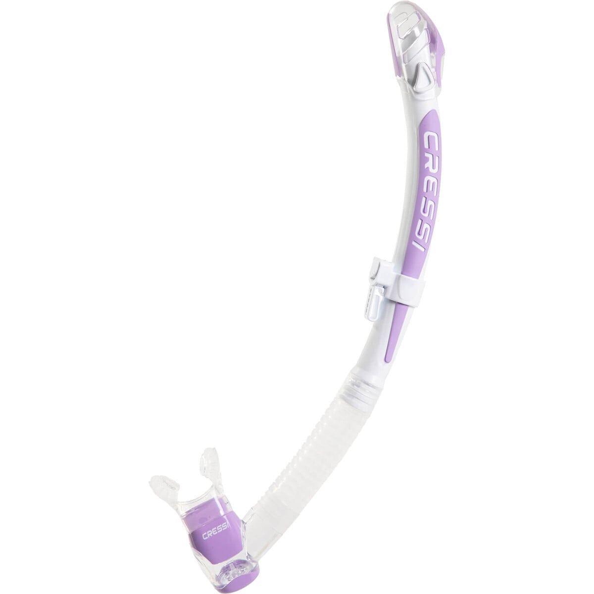 Cressi Corfu Snorkel - Self Draining Snorkel