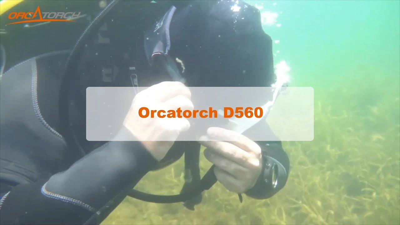 OrcaTorch D560 700 Lumens Dive Torch OrcaTorch D560 700 Lumens Dive Torch