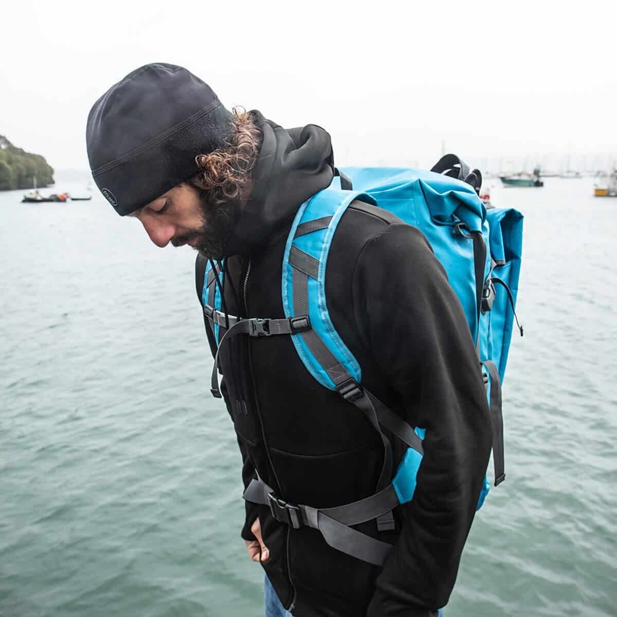 Fourth Element Expedition Drypack - 60L Dry Backpack Blue
