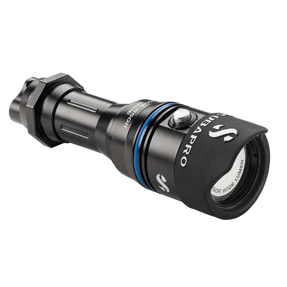 Scubapro Nova 850R Wide Dive Torch W/O Battery & Charger Scubapro Nova 850R Wide Dive Torch W/O Battery & Charger