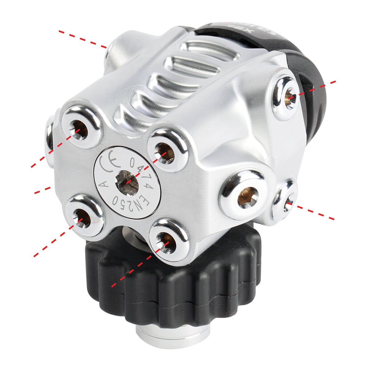 Mares Fusion 72X Regulator - DIN Mares Fusion 72X Regulator - DIN