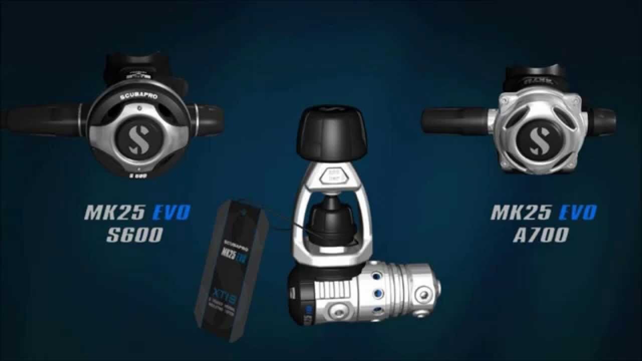 Scubapro MK25 EVO S600 + R105 Octopus Regulator Package