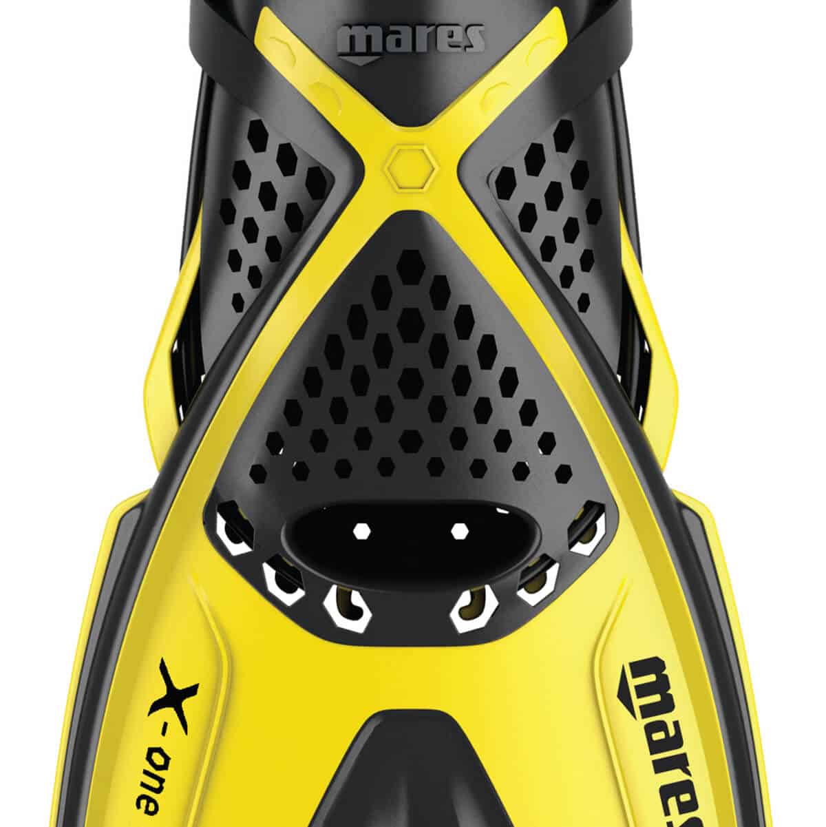 Mares X-One Adult Snorkelling Fins - Open Heel Adjustable Fin