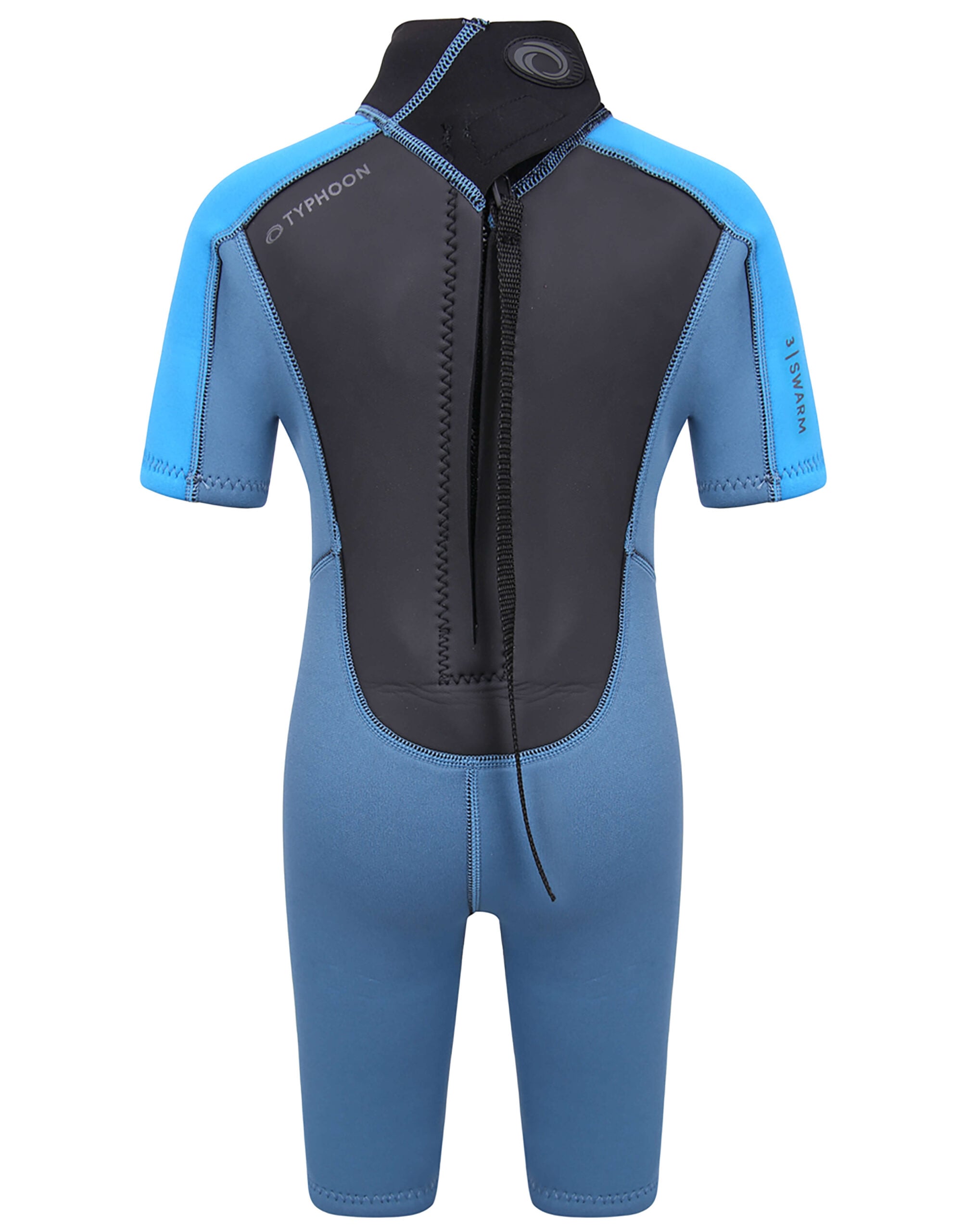 Typhoon Swarm Infants 3mm Shorty Wetsuit - Steel Blue / Blue Typhoon Swarm Infants 3mm Shorty Wetsuit - Steel Blue / Blue