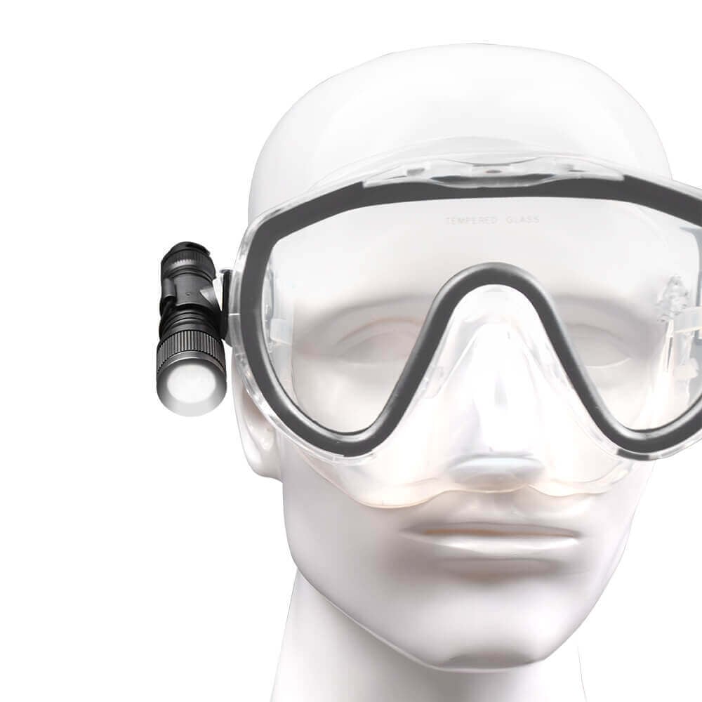 OrcaTorch MX05 Mask Mount For D560 Dive Light OrcaTorch MX05 Mask Mount For D560 Dive Light