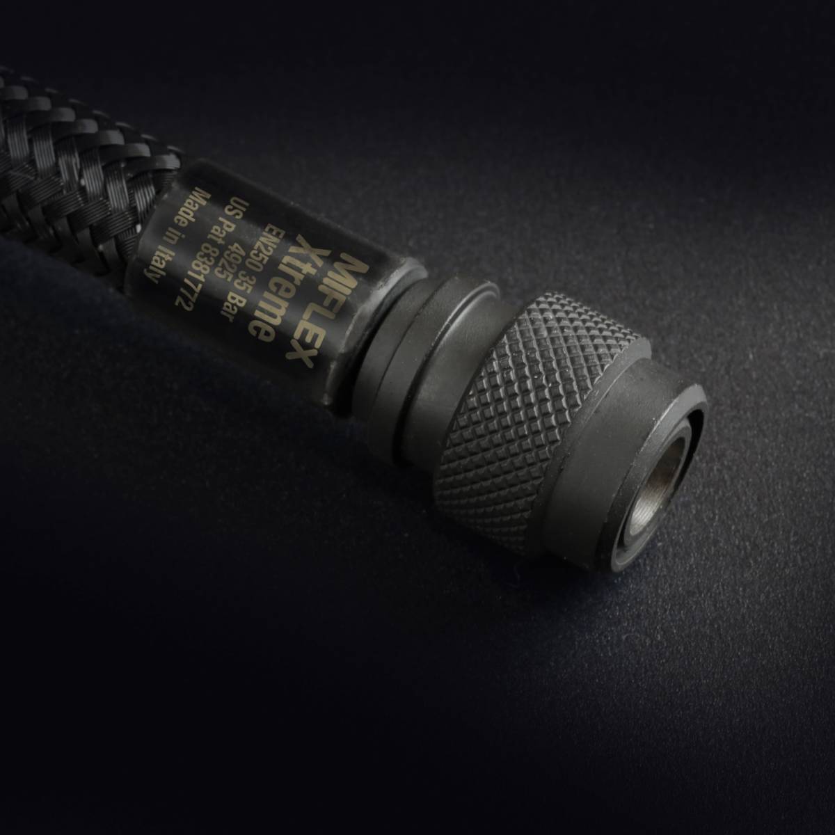 Miflex Deep Black BCD + BPI + Drysuit Inflator Hose
